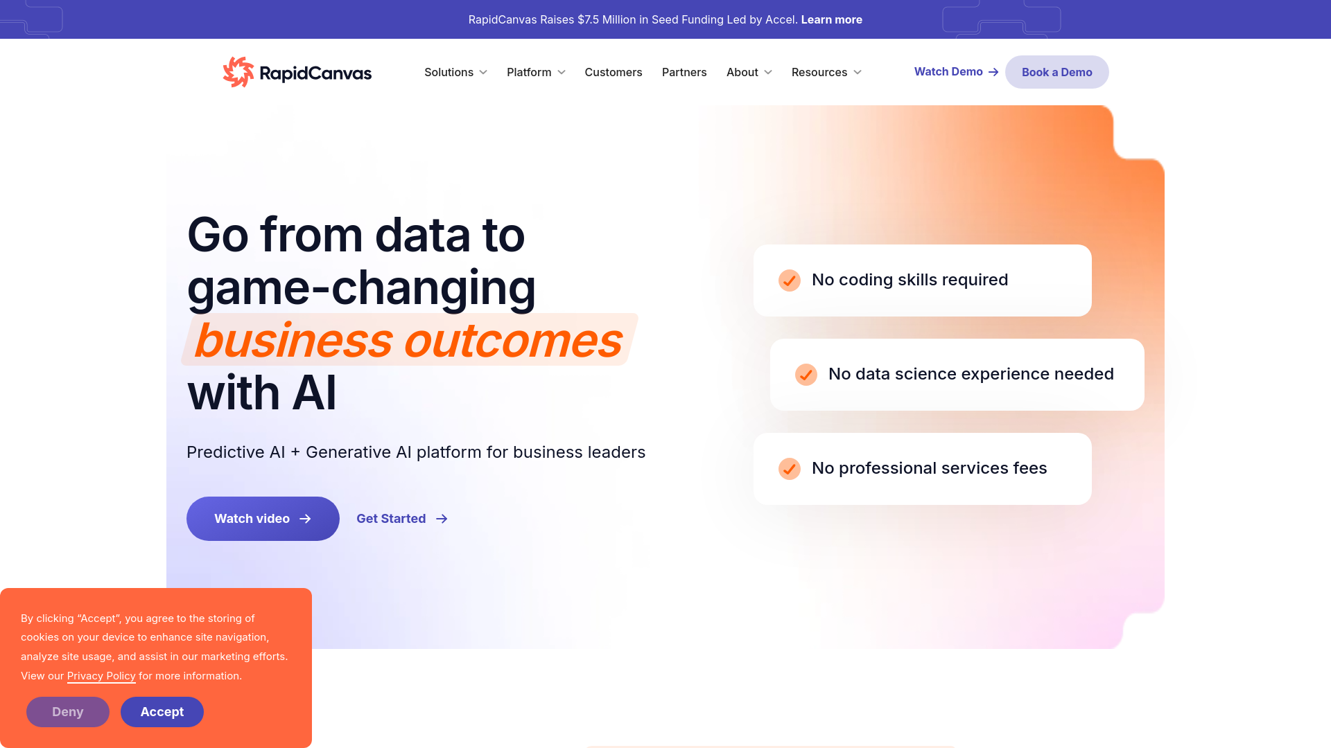 RapidCanvas Hero