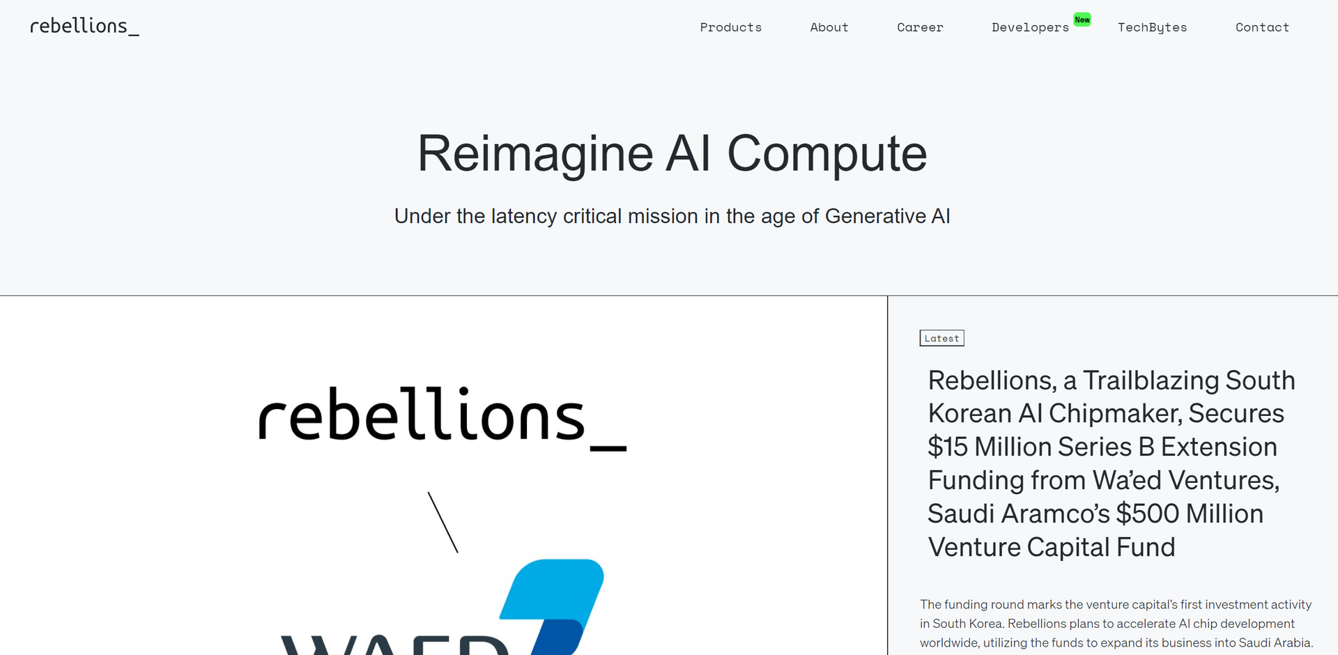 Rebellions.ai Hero