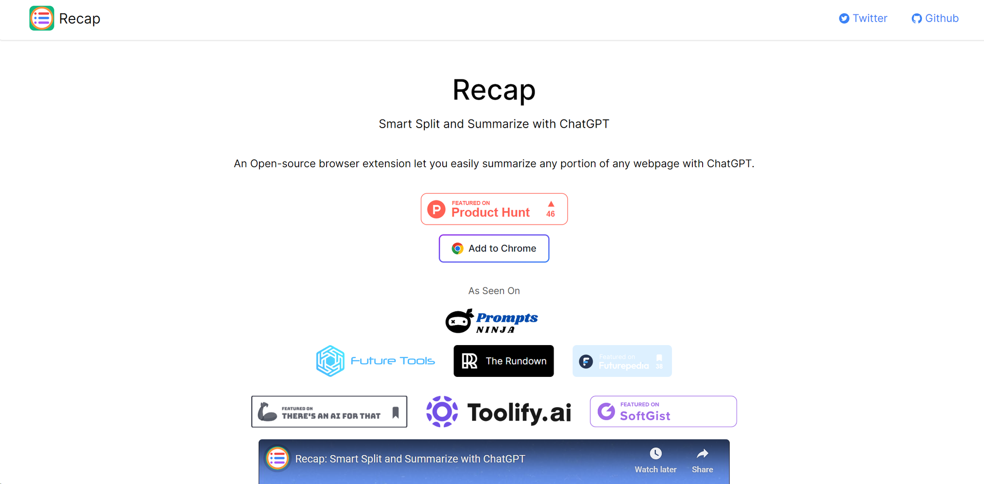 Recapext Hero