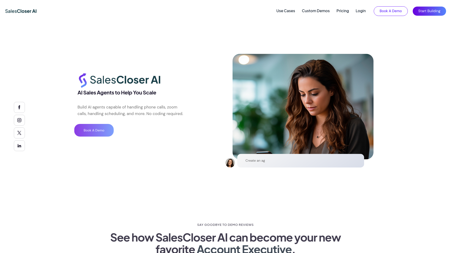 SalesCloser AI Hero