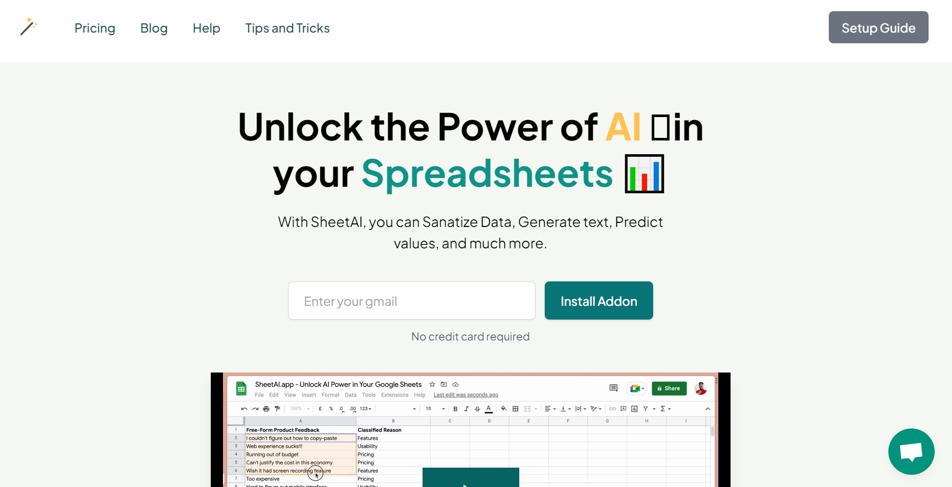 SheetAI.app Hero
