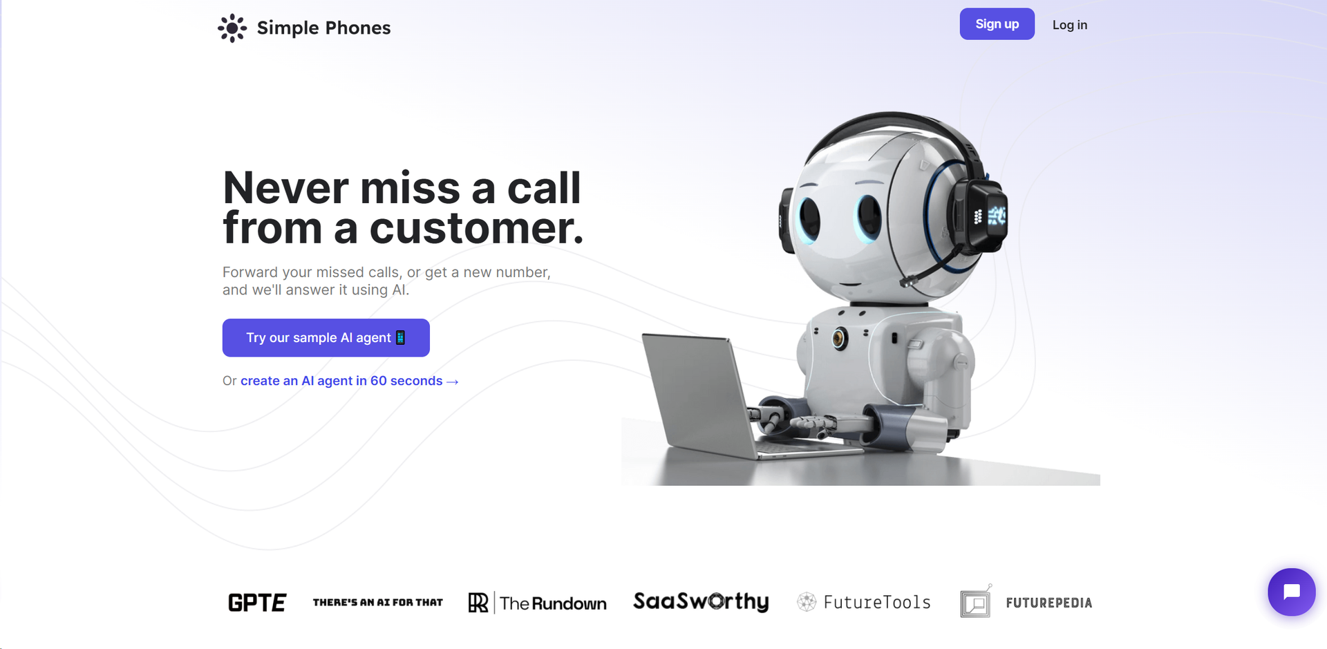 Simple Phones Hero