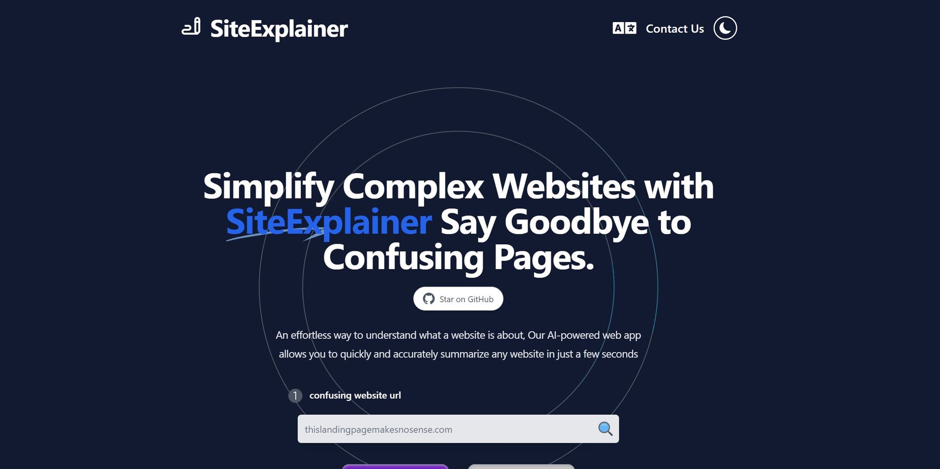 SiteExplainer Hero