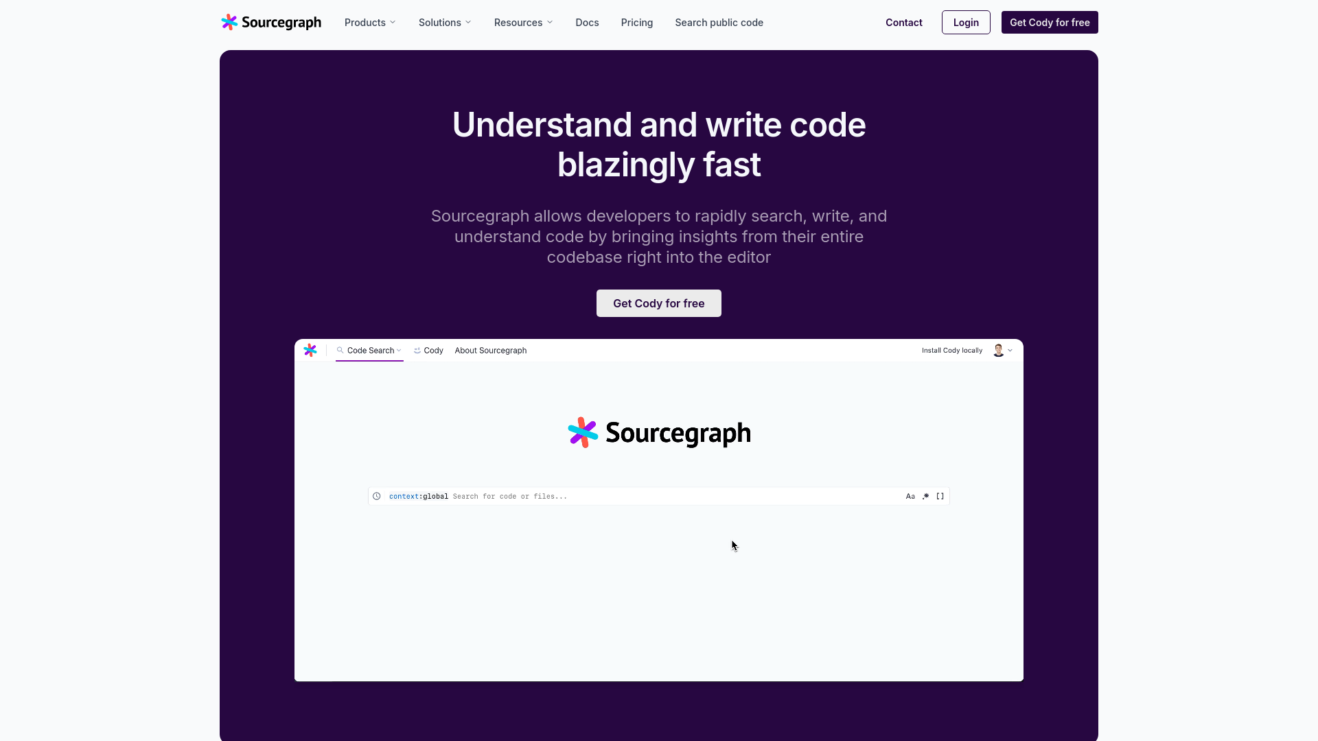 Sourcegraph Hero