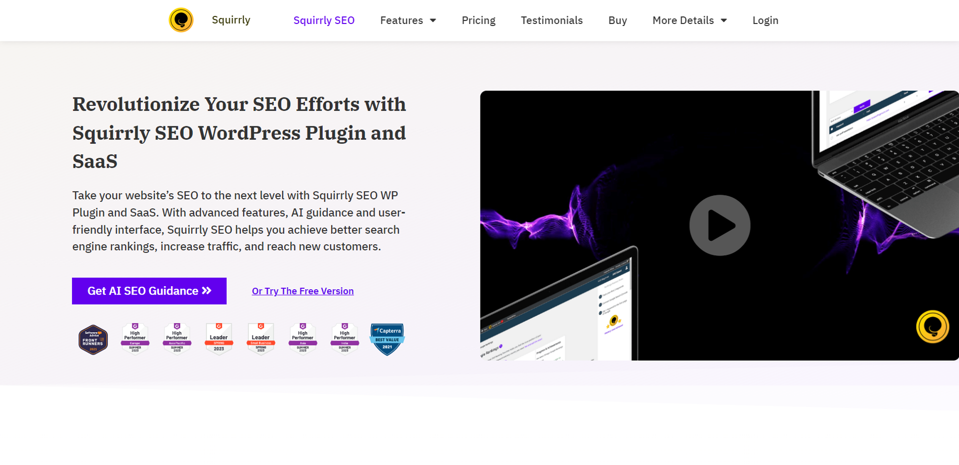 Squirrly SEO Hero