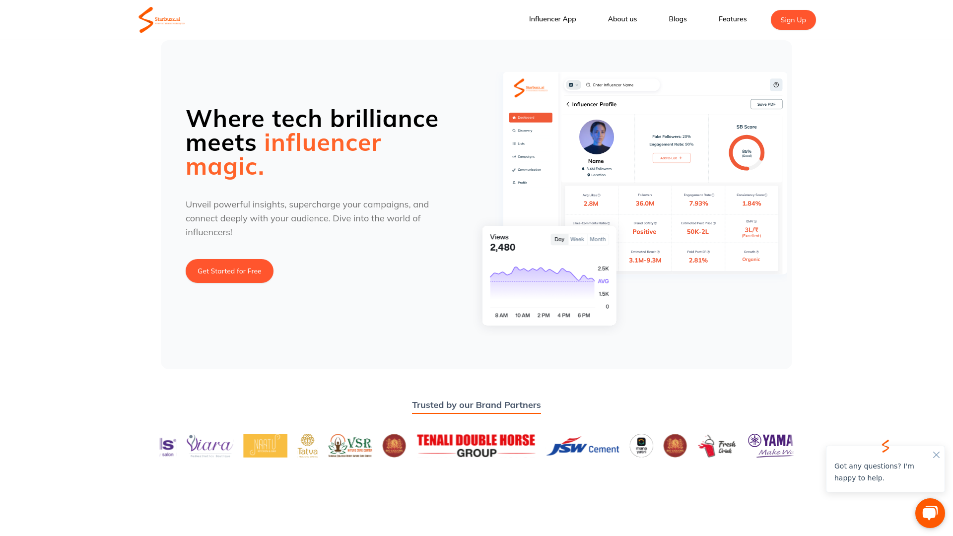 Starbuzz.ai Hero