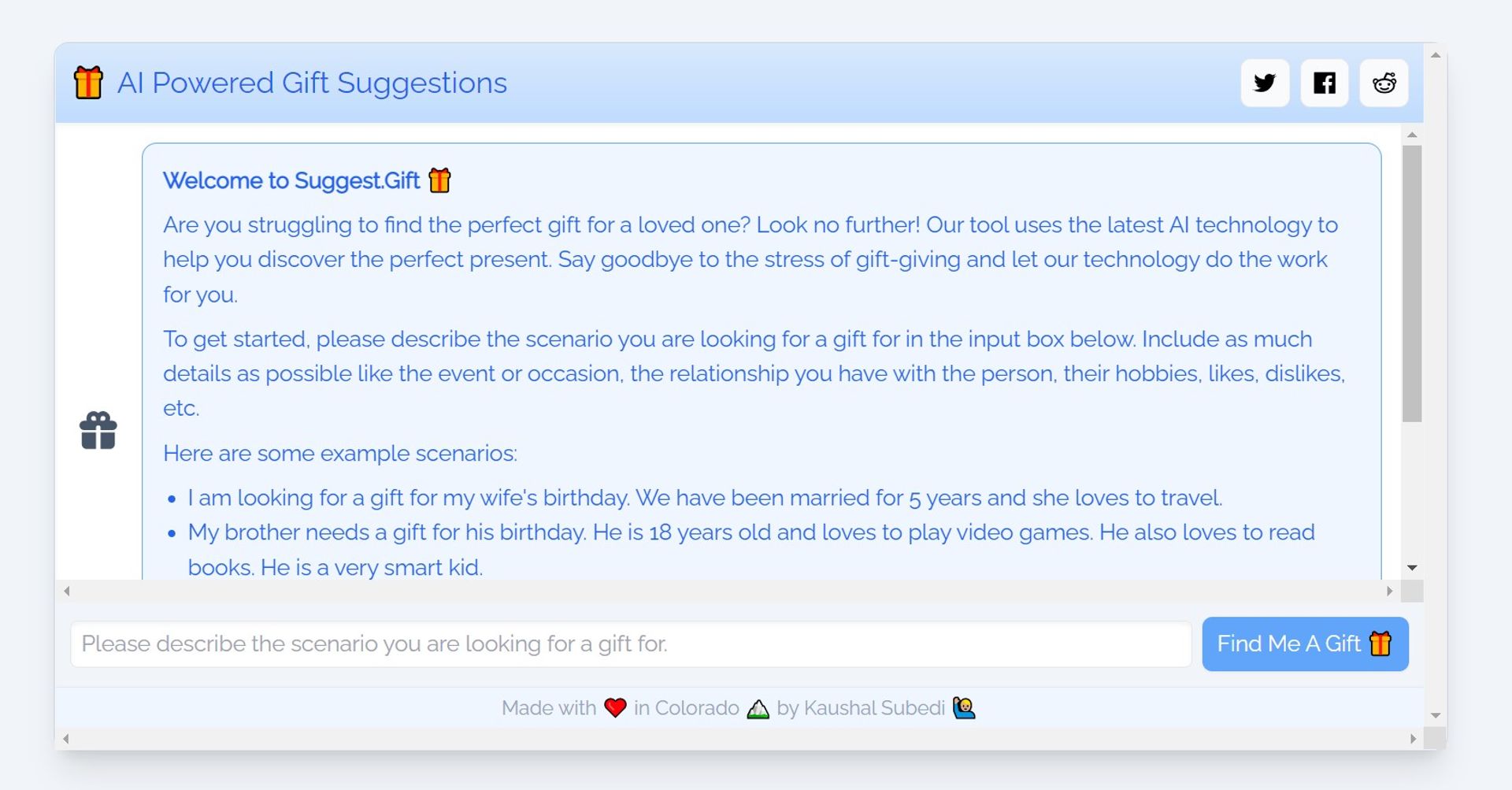 Suggest Gift Hero
