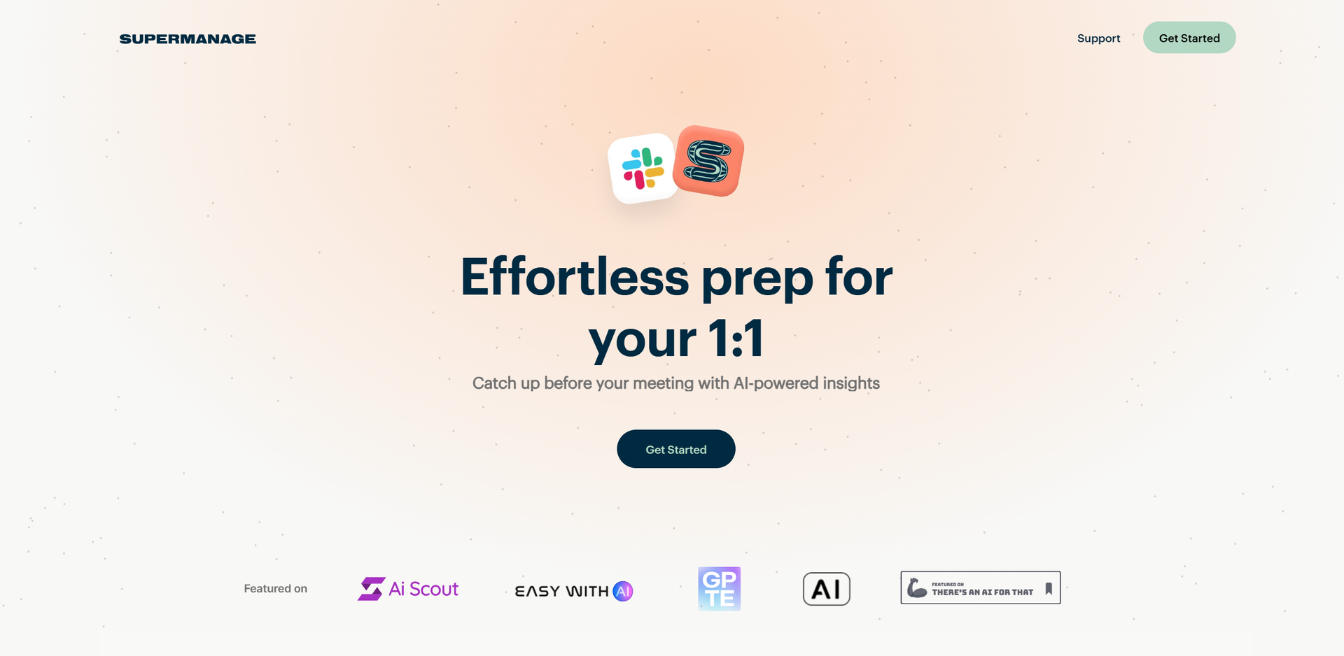 Supermanage AI Hero