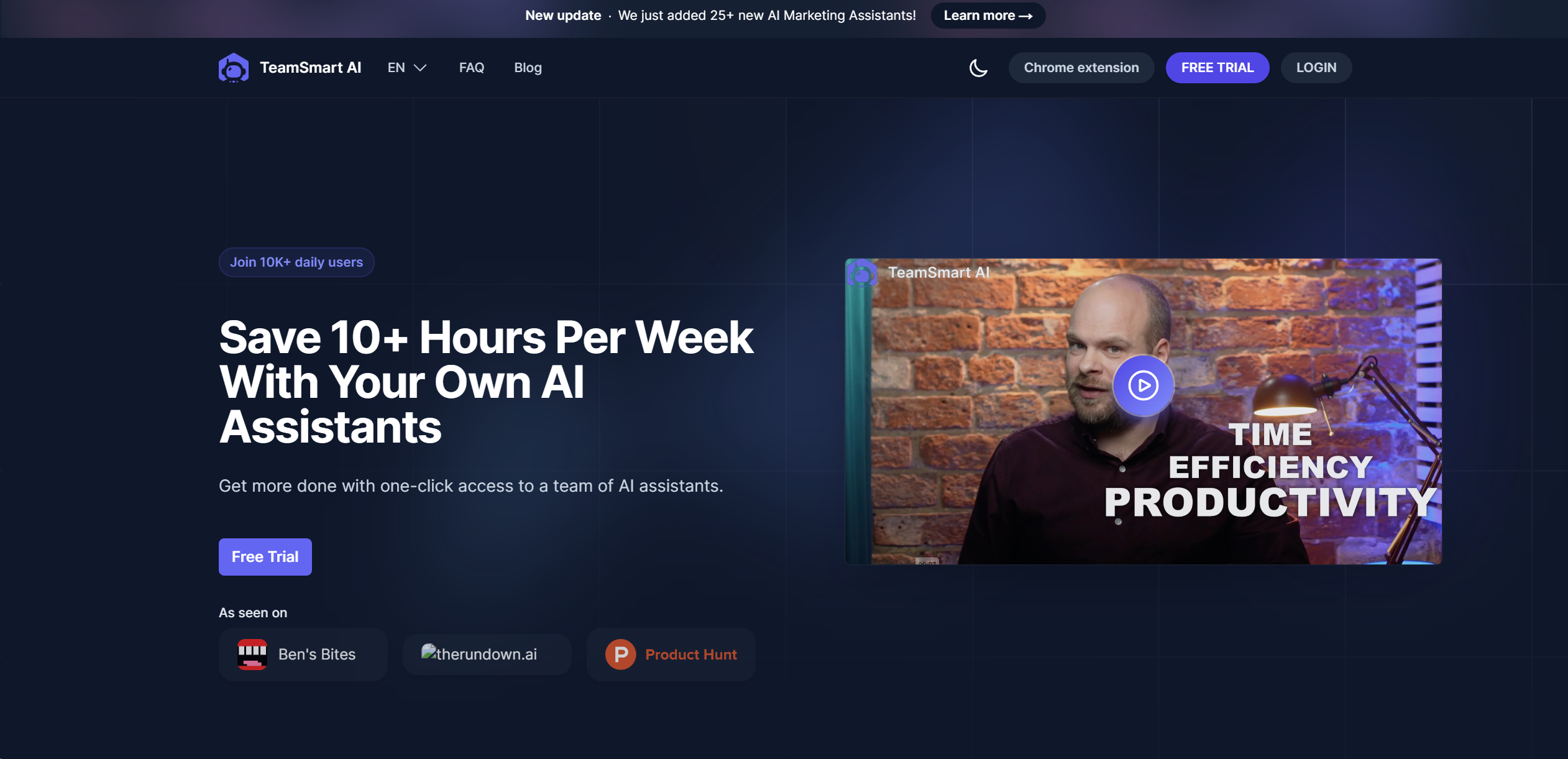 TeamSmart AI Hero