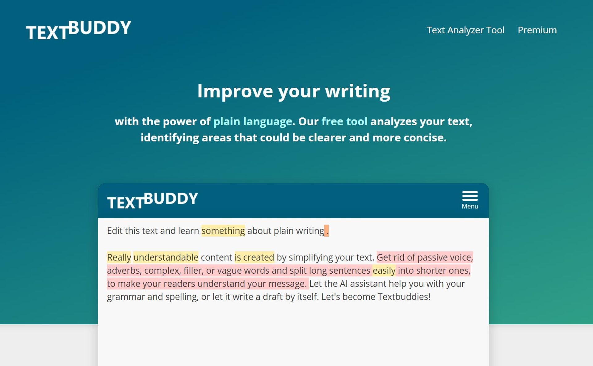 TextBuddy Hero