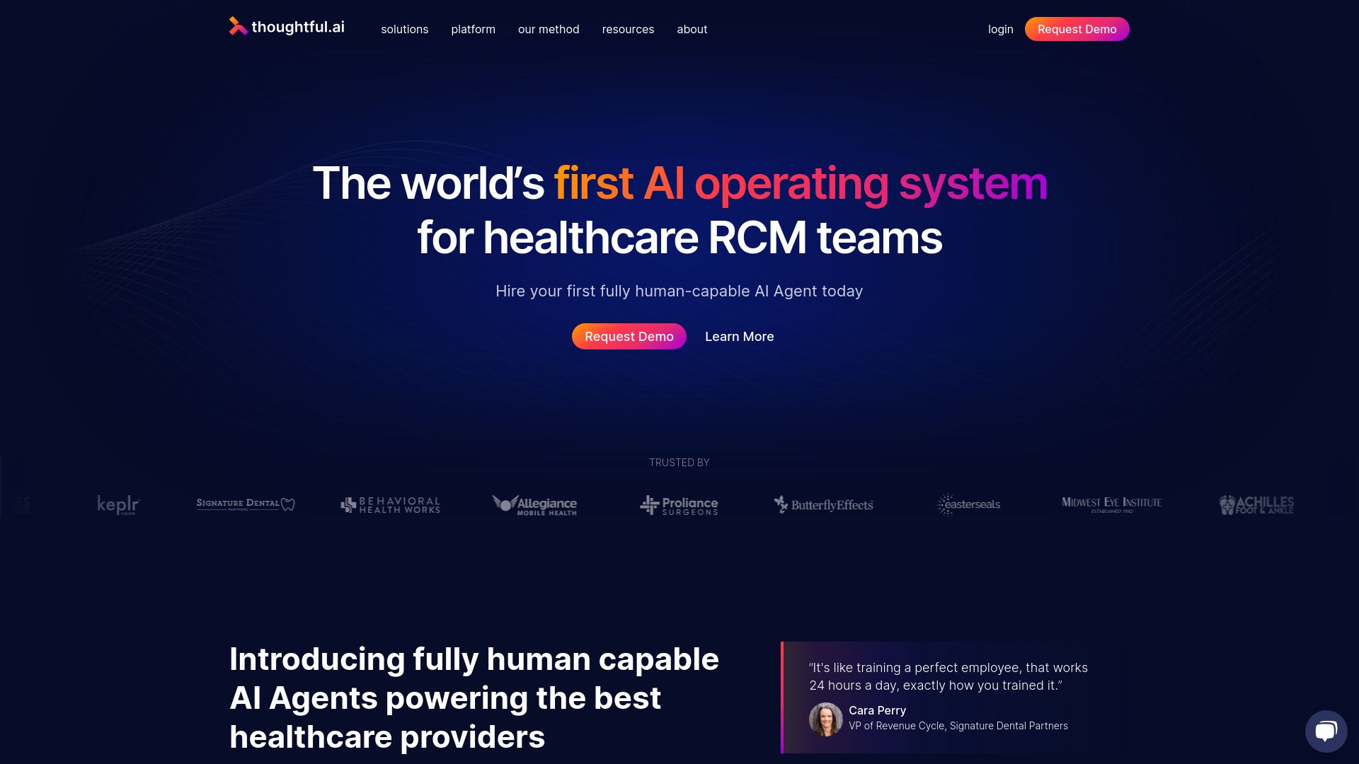 Thoughtful AI Hero