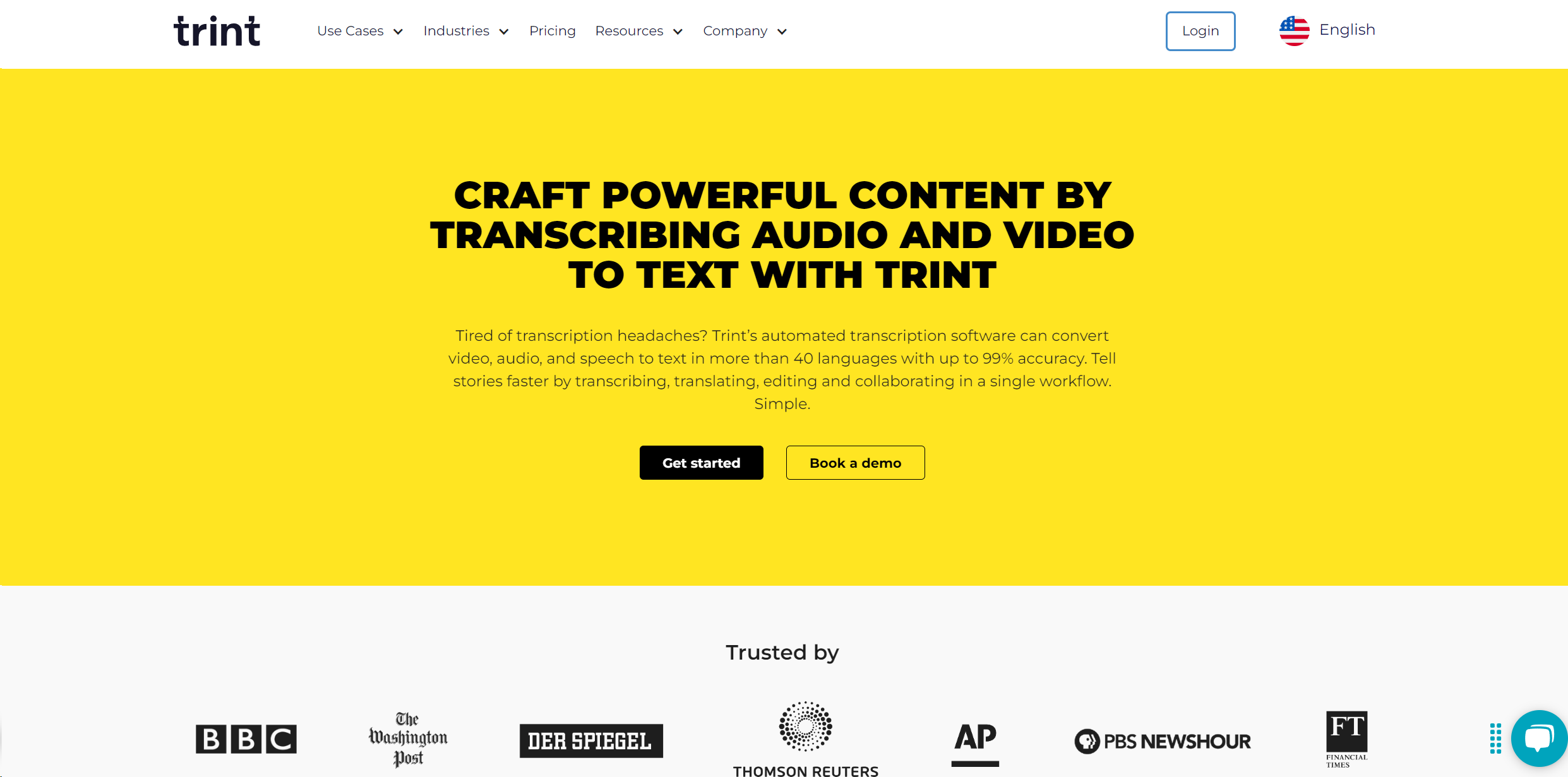 Trint Hero