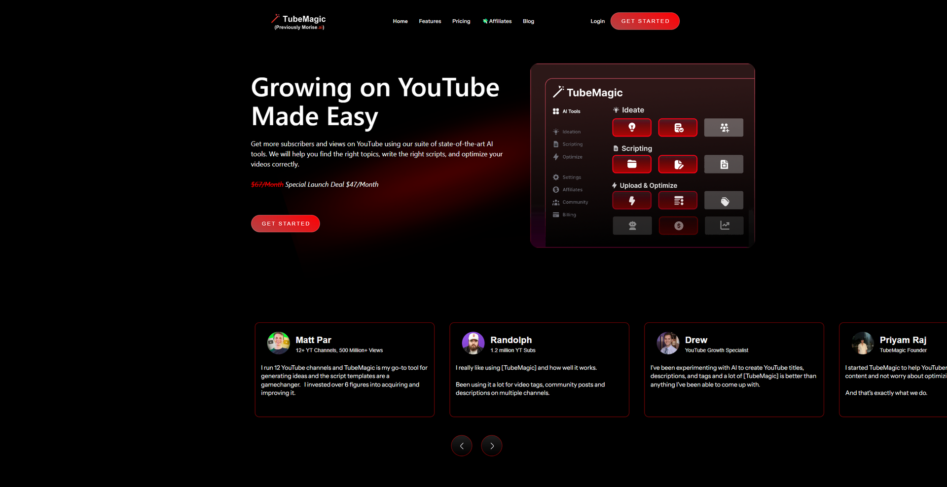 TubeMagic Hero