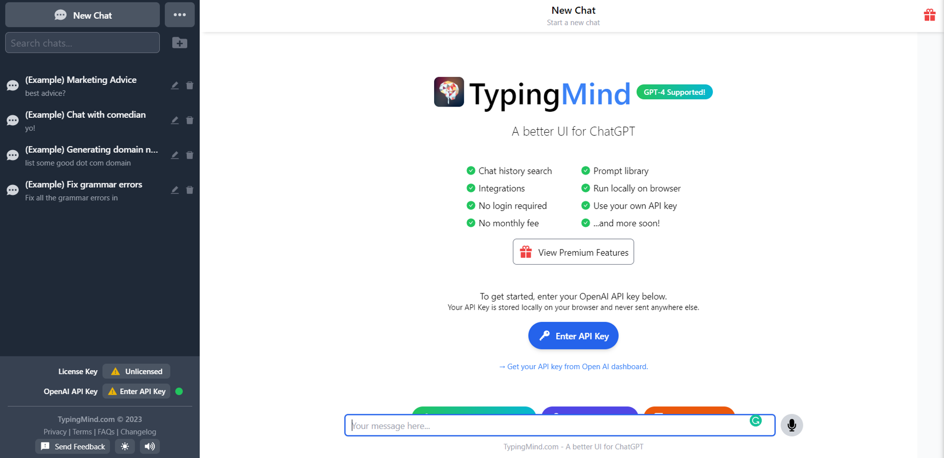 TypingMind Hero