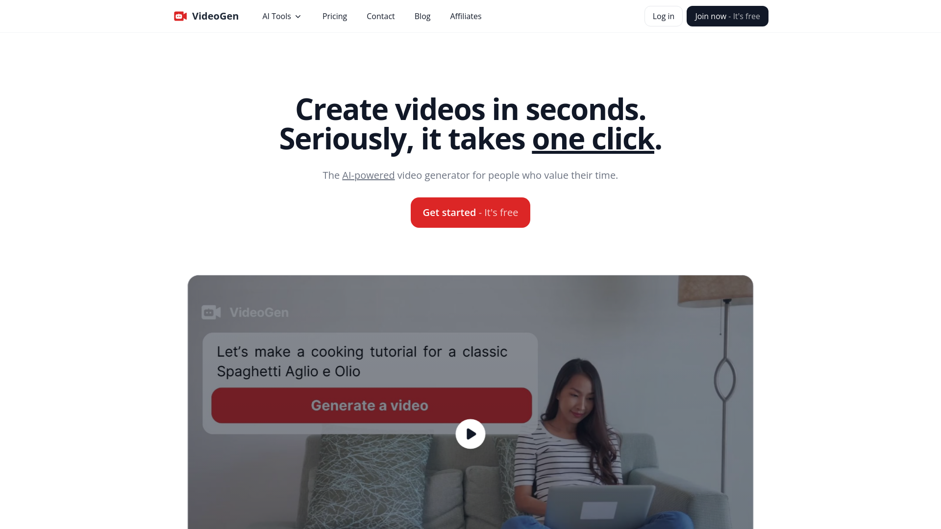 VideoGen Hero