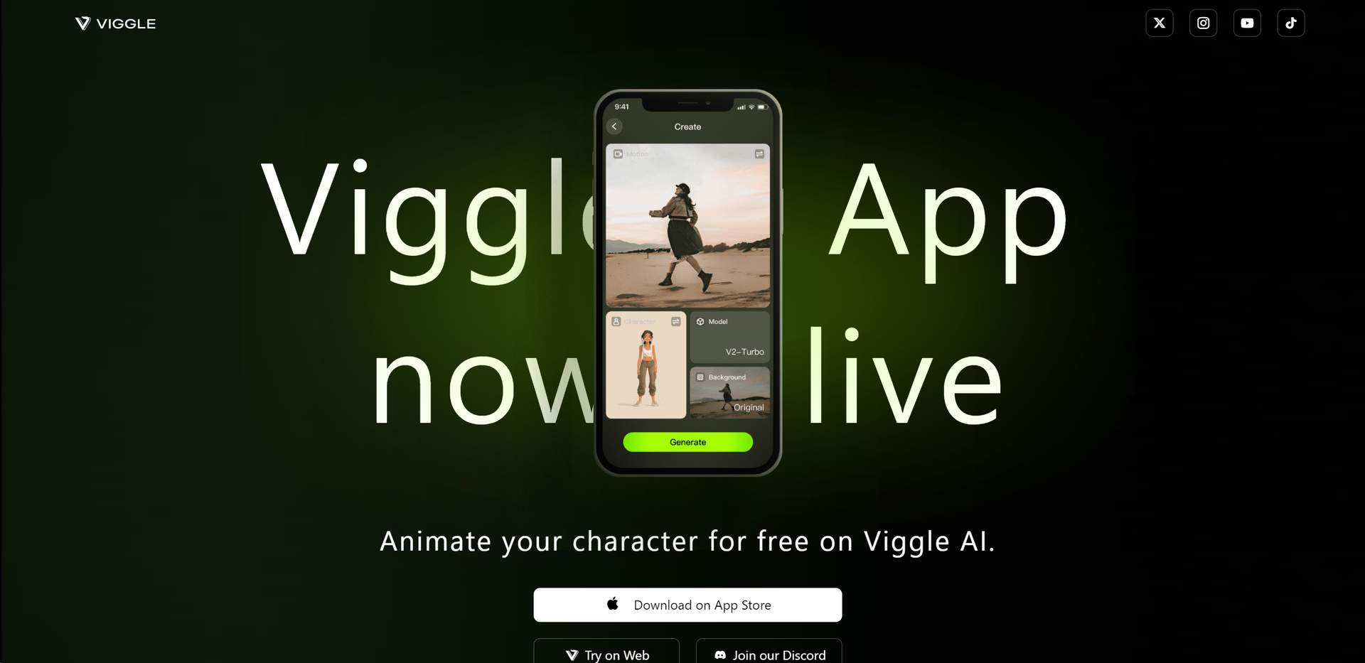 Viggle AI Hero
