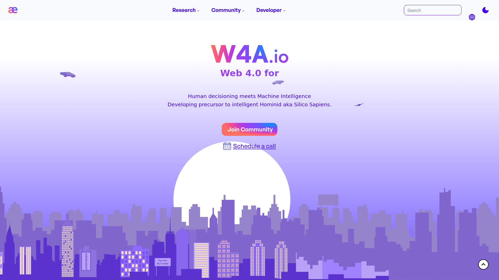 W4A.io Hero