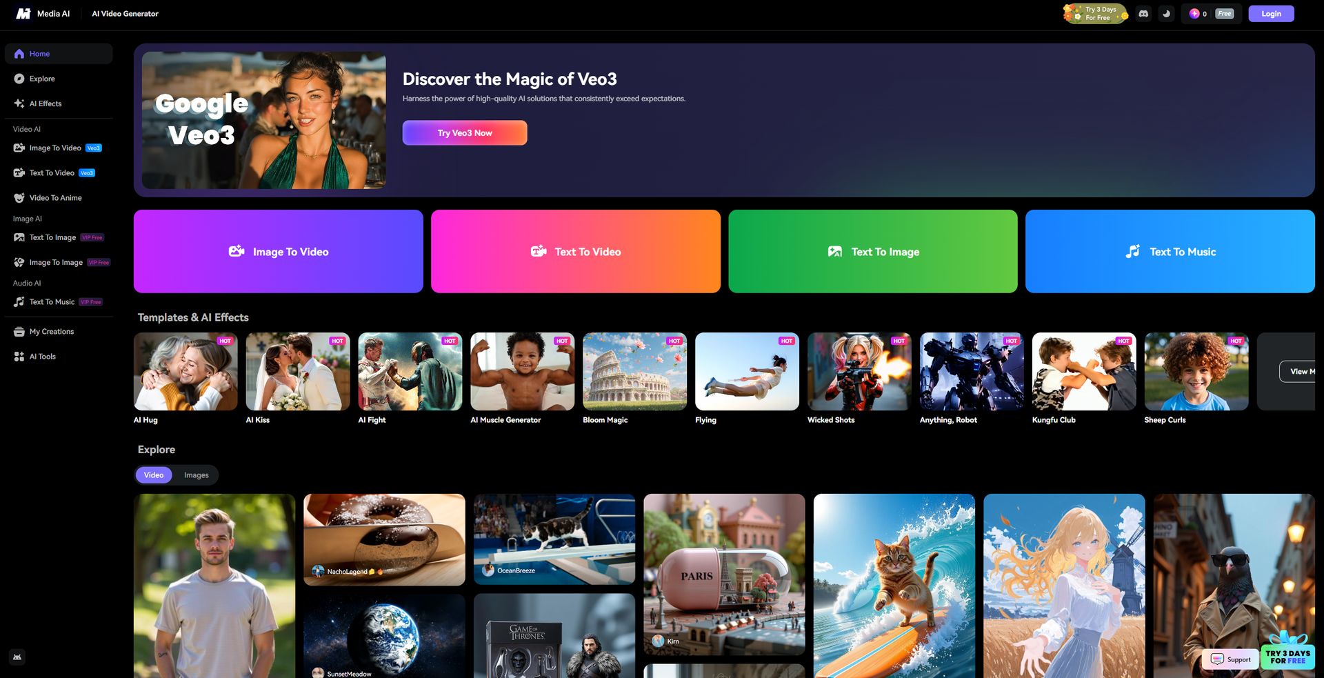 WonderShare Media.io Hero