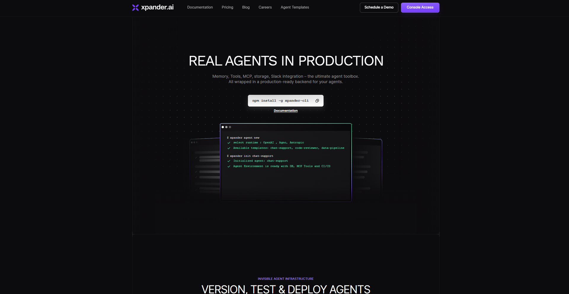xpander.ai Hero