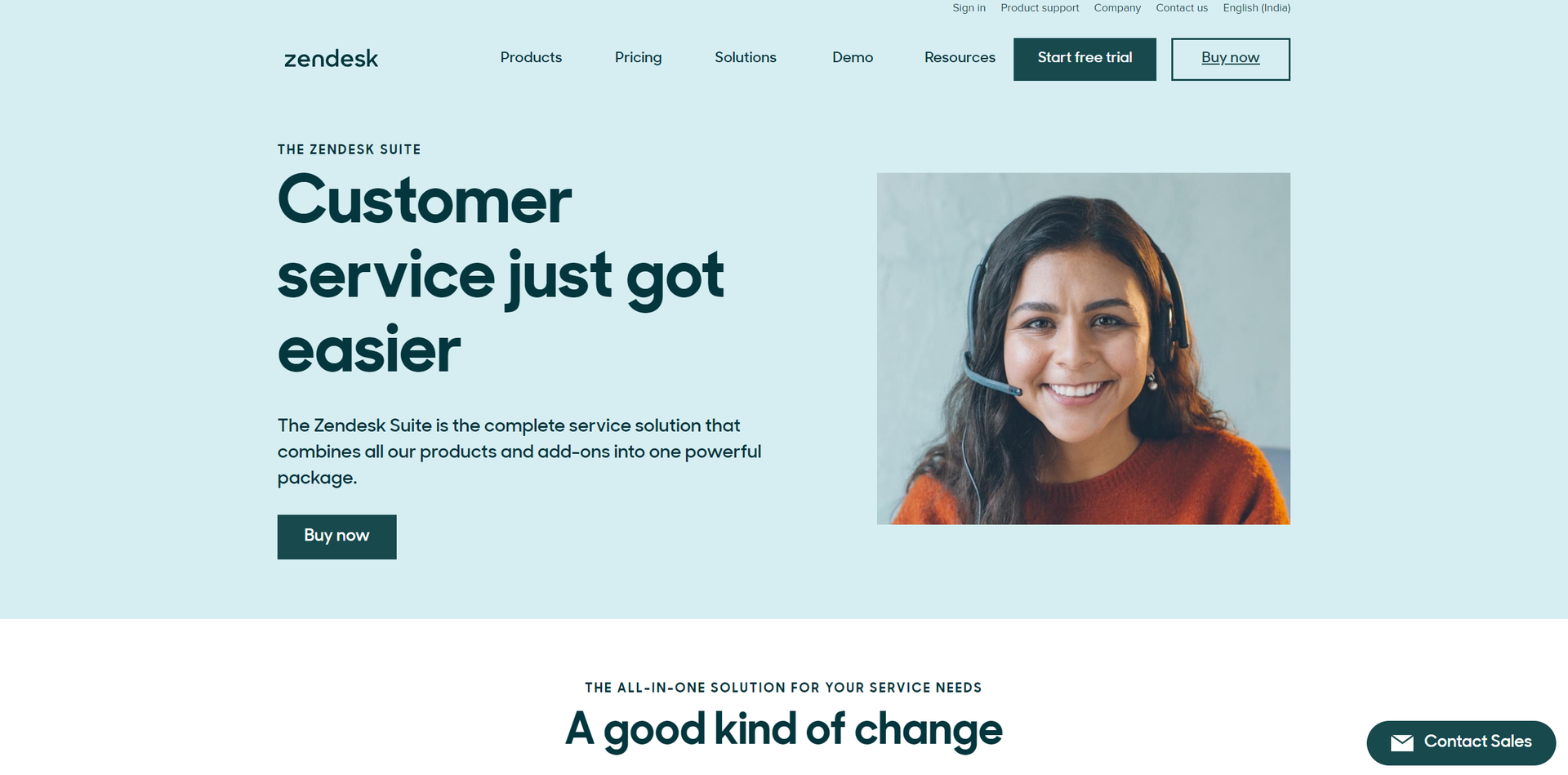 Zendesk Service Suite Hero